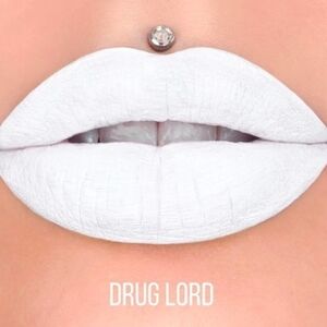 New In Box Jeffree Star Liquid Lipstick - Drug Lord A Bold White
